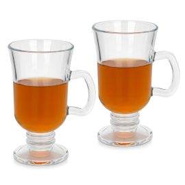 Set of 2 Mugs For Irish Coffee 250 ml (Glass)