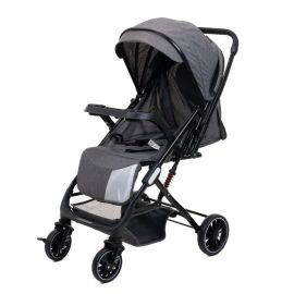 Uniqoo Two-Way Push Stroller - Grey