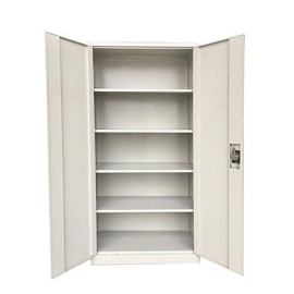 2 Door Steel Cupboard with Shelves, storage/wardrobe, Shelves Storage cabinet, Shelf Storage Multipurpose Cabinet for Living Room Bedroom Kitchen