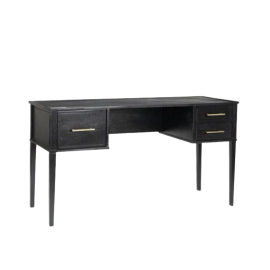 Claudine Black Wooden Desk