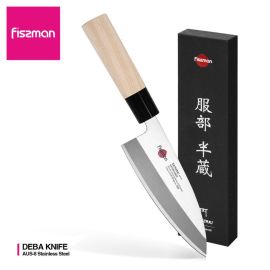 6" Deba Knife SAMURAI HANZO 15cm(Steel AUS-8)