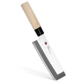 7" Japanese Cleaver Nakiri SAMURAI HANZO 18cm(Steel AUS-8)