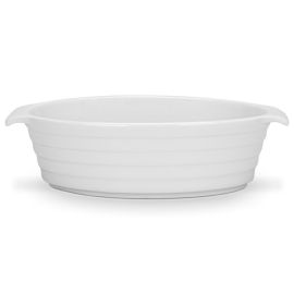 3-Piece Oval Baking Dish 13x10x4.5cm/220ml Porcelain