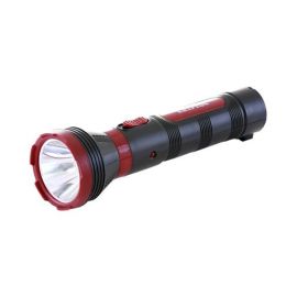 Krypton KNFL5005 4V 900mAh Rechargeable LED Plastic Torch - High Power Flashlight Super Bright Torch Light - Built-in Battery - Advanced Circuit Saving Energy, Powerful Torch for Camping Hiking Trekking Outdoor - 4 Hours of Working