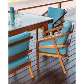 SOHO Outdoor Dining Table Set Collection Patio Dining Table and Chair Balcony Dinner Table and Dinner Chair 