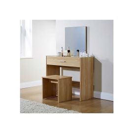 Rilyn Dressing Table in Brown Color