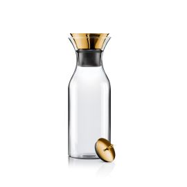 Fridge Carafe 1.0L - Fliptop Lid Brass - Eva Solo