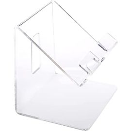 LAMSIT IBDAA Acrylic Tablet Stand- Clear| Ipad Table | Home Office Setup | Study Room Furniture | Laptop Table | Ipad Stand