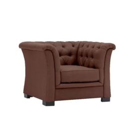 Chester Hill Sectional Sofa 1 Seater Brown 100x80x80