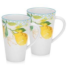 Fissman Mugs Set 2pcs/500 ml Capri Porcelain (01 Pcs)