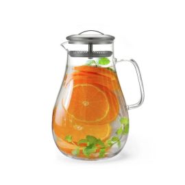 Jug 1800ml With Filter (Borosilicate Glass)