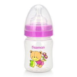 Fissman Feeding Bottle With Wide Neck 120 ml (Plastic)