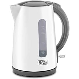 Black+Decker Electric Concealed Coil Kettle 1.7 L 2200 W JC70-B5 White/Grey