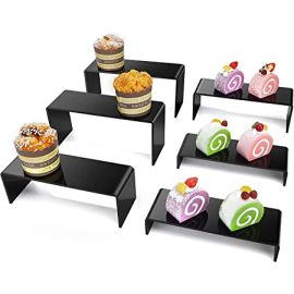 LAMSIT IBDAA Acrylic Buffet Stands | Portable Tables | Dessert Tables | Side Table | Adjustable Tables | Cake Table