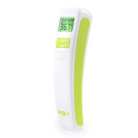 Agu - Non - Contact Thermometer - Green/White - Non-Contact Digital Infrared Thermometer for Forehead Ear and Body Temperature for Baby, Children, Adults