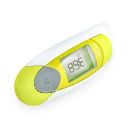 Agu - Infrared Thermometer - Green/White / Measures Forehead temperatures for baby