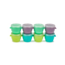 Melii Snap & Go Pods Baby Food Storage Container 4oz, 8 pcs