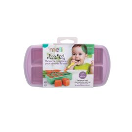 Melii Silicone Baby Food Freezer Tray 2 oz Pink 