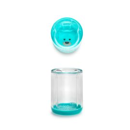 Melii Plastic Cup Turquoise Bear / BPA Free 145ml