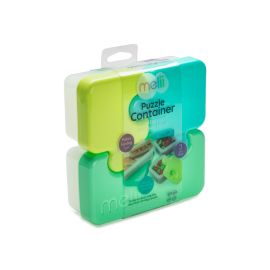 Melii Puzzle Food Container - Lime, Turquoise Green