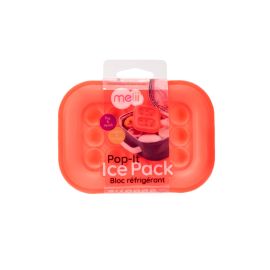 Melii Silicone Pop-It Ice Pack Coral