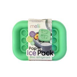 Melii Silicone Pop-It Ice Pack Green