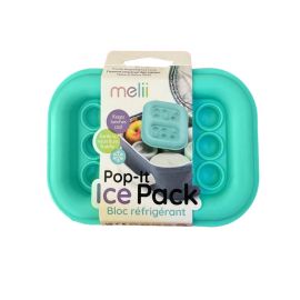 Melii Silicone Pop-It Ice Pack (Turquoise & Mint) 2 pcs