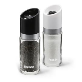 2-Piece Salt And Pepper Shaker Glass 170ml