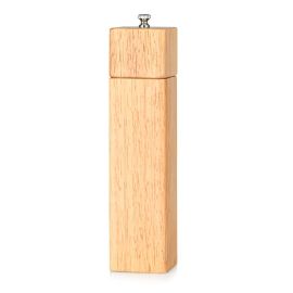 Salt And Pepper Mill Square Wooden Style 21.5x5cm