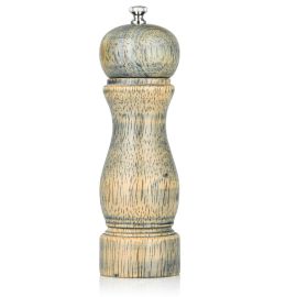 Salt and pepper mill 16.5x5 cm (Rubber wood body with ceramic grinder)