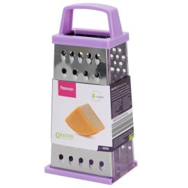 Four-Sided Vegetable Grater, Box Cheese Grater Purple