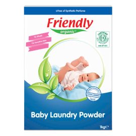 Friendly Organic 1000gm Baby Laundry Detergent Powder, White