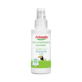 Friendly Organic 100ml Fragrance Free Toy & Nursery Cleaner, Clear