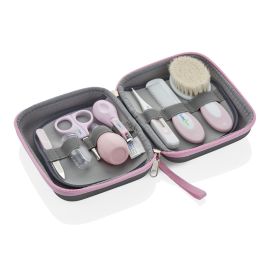 Babyjem 9-Piece Baby Grooming Set for Babies, Newborn, Pink, 0 Months+