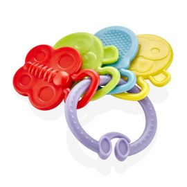 Babyjem Rattle Teether, 3+ Months, Purple