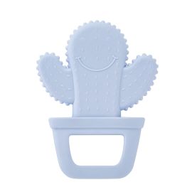 Babyjem Cactus Teether, 3+ Months, Blue