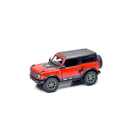 1:34 Scale Door Openable 2022 Ford Bronco Hard Top with Printing Diecast Metal Alloy Toy Car