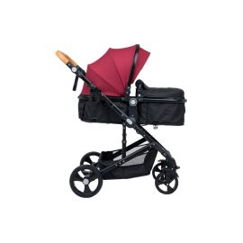 Belecoo 5 Red - 3 in 1 Lite Pram