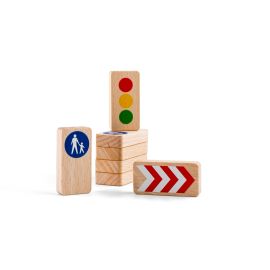 Road Blocks Set Traffic Signs