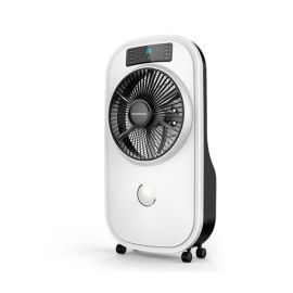 Olsenmark OMF1762 Rechargeable Fragrance Mist Fan | Remote | 3 Speed Settings - 360 Rotary Direction - Rechargeable 12v 6.5Ah Sealed Lead-Acid Rechargeable Battery