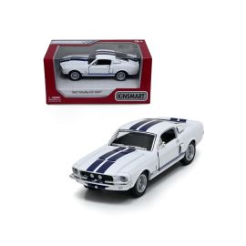 1967 Shelby GT-500 Die Cast Metal Doors Openable Pull Back Action Toy Car