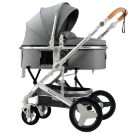 Belecoo 5 Grey - 3 in 1 Lite Pram