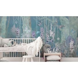 Affresco Forest Theme Wallpaper AB325 - width 135cm