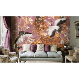 Affresco Stork bird Wallpaper AB326 - 135cm