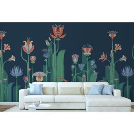 Affresco Contemporary Aesthetic Wallpaper AF2173 - Width 135cm