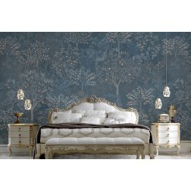 Affresco Forest Trees Wallpaper AF2188 - width 135cm