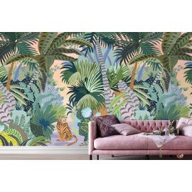 Affresco Tropical Jungle Wallpaper AF2202 - 135cm