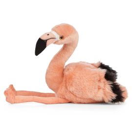 LIVING NATURE - FLAMINGO / Abel Living Nature Flamingo Plush Toy - Super Soft, Durable, Imaginative Play, 24cm Stuffed Bird