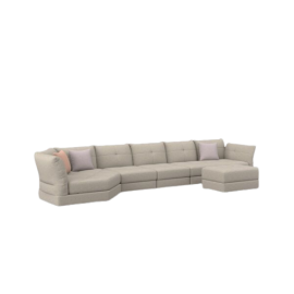 Ariston Corner Sofa, Couch, loveseat, settee