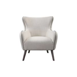 Uttermost Daniya Cream Accent Chair in Cream Color